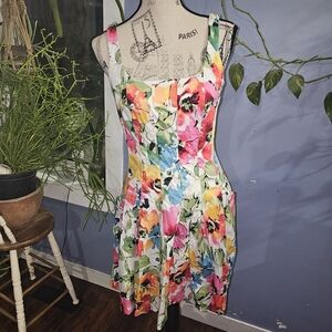 Ralph Lauren floral rockabilly dress